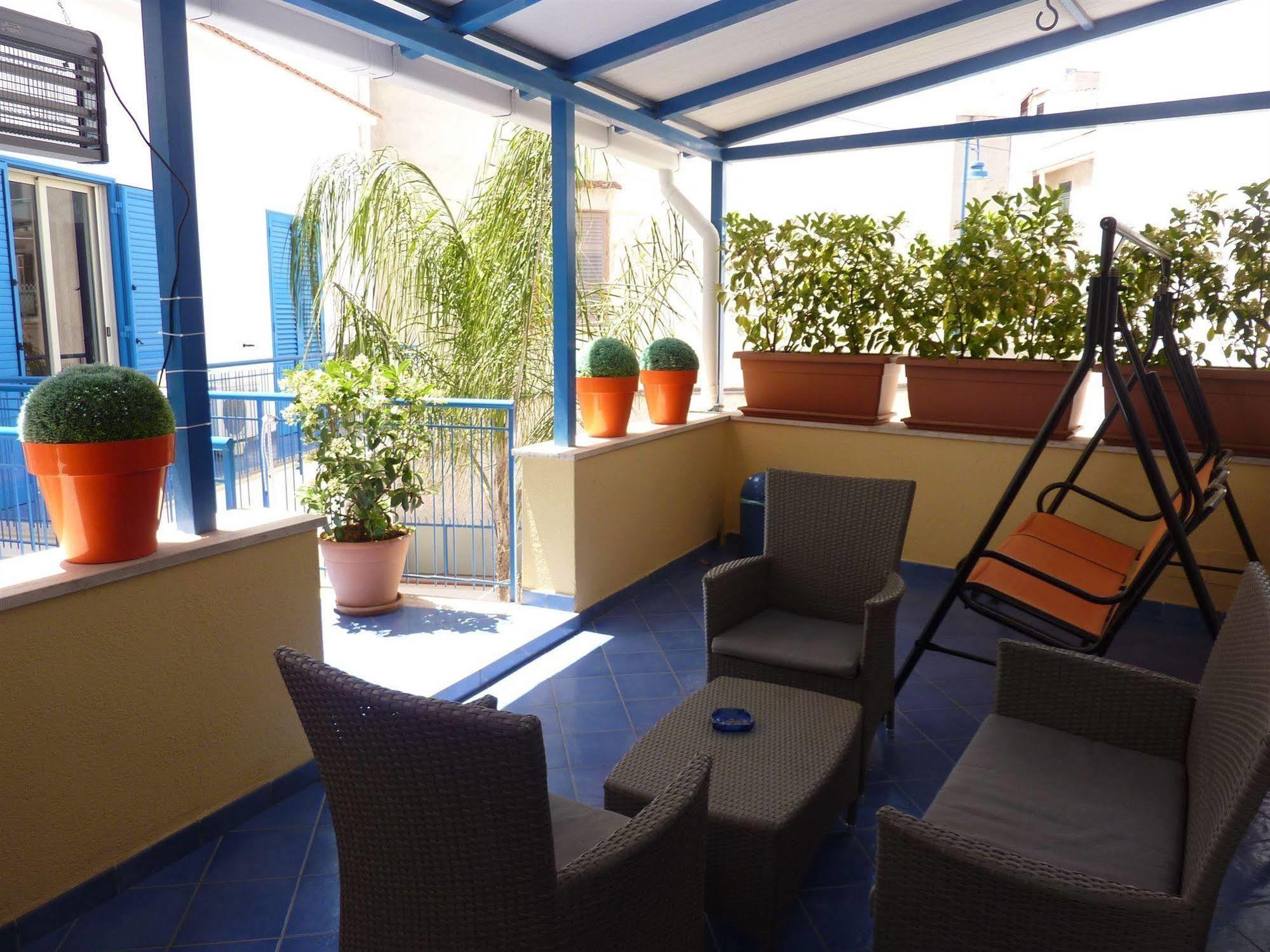 Hotel Al Baglio Mondello Exterior foto