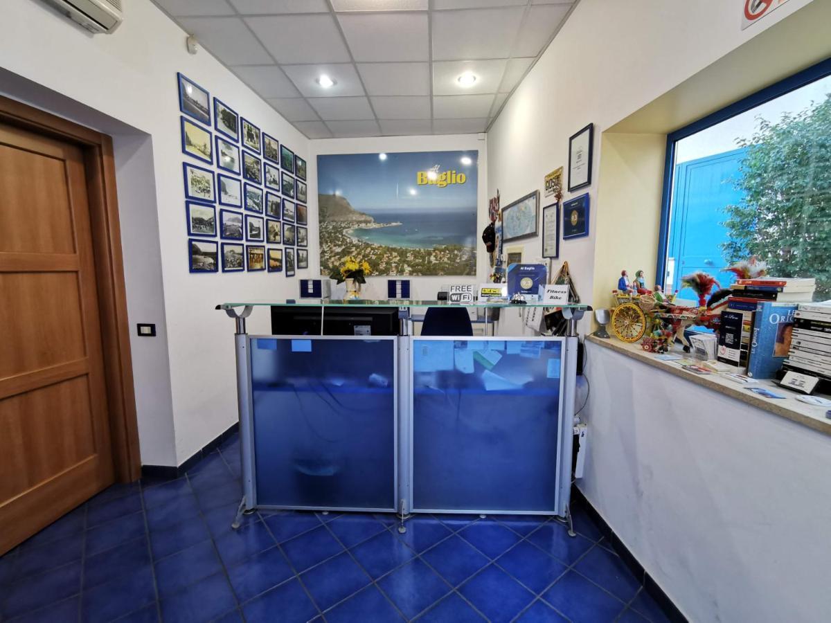 Hotel Al Baglio Mondello Exterior foto
